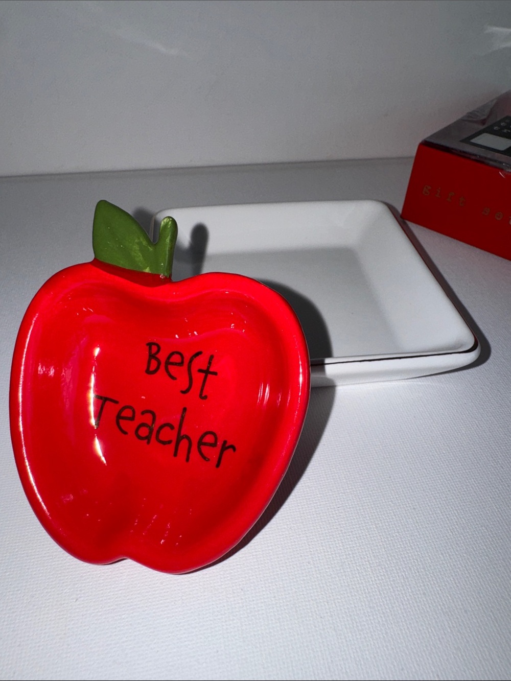 CBE PAPERIE Best Teacher Trinket Dish Set of 2